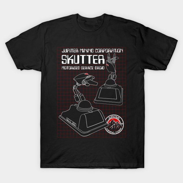 JMC Skutter Motorised Service Droid T-Shirt by Meta Cortex